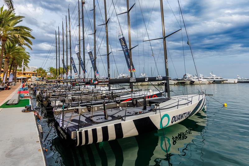 Thunder, lightning and very light winds on day 1 at 52 SUPER SERIES Puerto Portals Sailing Week - photo © Martinez Studio / 52 Super Series