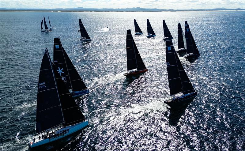 The whole fleet during Pallas Capital Gold Cup Act 3 - photo © Nic Douglass for @sailorgirlHQ