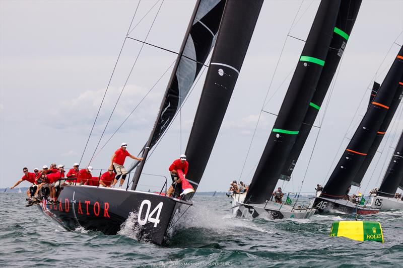 Tony Langley's Gladiator wins the Rolex TP52 World Championship - photo © Nico Martinez