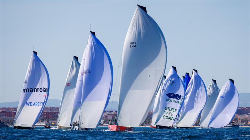 Valencia 52 Super Series Royal Cup Day 4 photo copyright Nico Martinez / 52 Super Series taken at Real Club Nautico Valencia and featuring the TP52 class