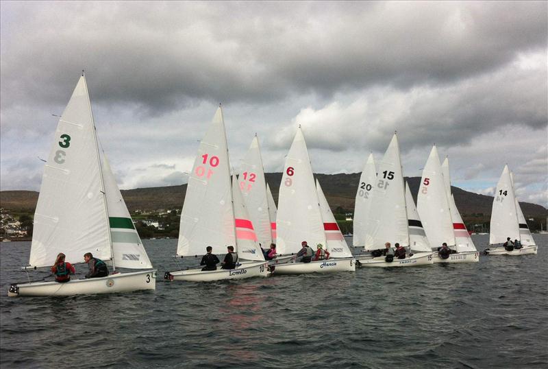 ISA Junior All Ireland Sailing Championship at Scull day 1 photo copyright Mark McCarthy taken at  and featuring the  class