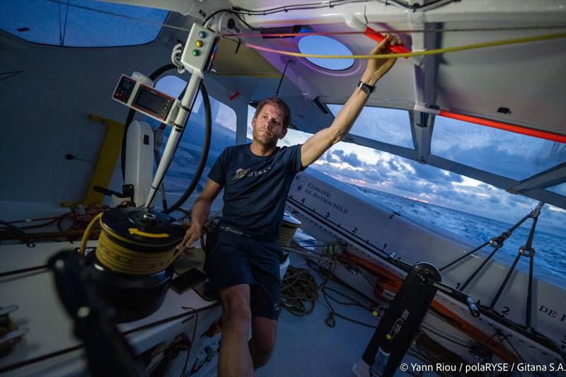 Maxi Edmond de Rothschild in Transat Jacques Vabre - photo © Yann Riou / polaRYSE / GITANA SA