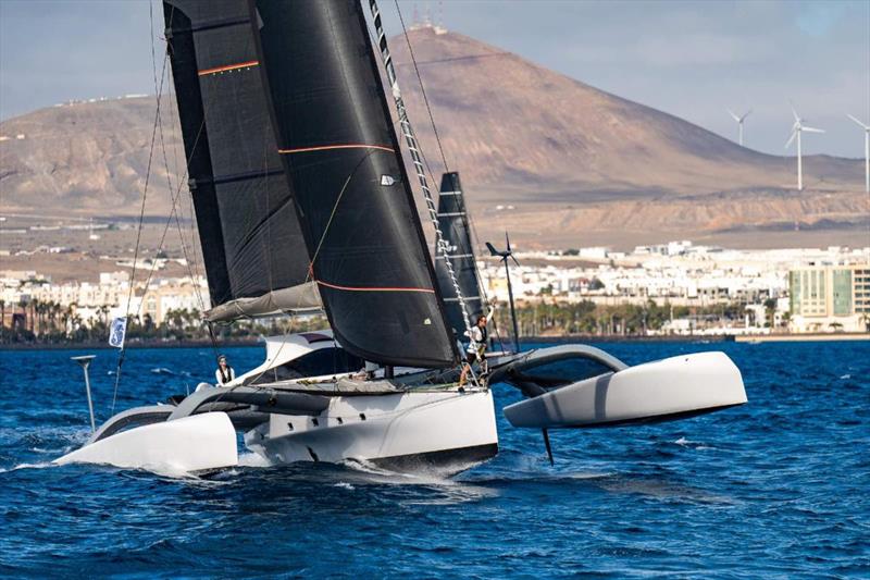 Jacopo Bracco's Banuls 53 Finn (USA) - 2025 RORC Transatlantic Race day 3 - photo © Pedro Pérrez / Calero Marinas