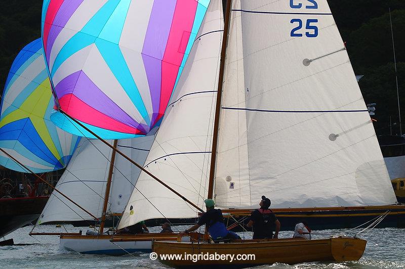 Fowey Royal Regatta 2024 photo copyright Ingrid Abery / www.ingridabery.com taken at Royal Fowey Yacht Club and featuring the Troy class