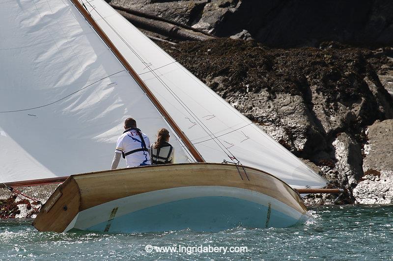 Fowey Royal Regatta 2024 photo copyright Ingrid Abery / www.ingridabery.com taken at Royal Fowey Yacht Club and featuring the Troy class