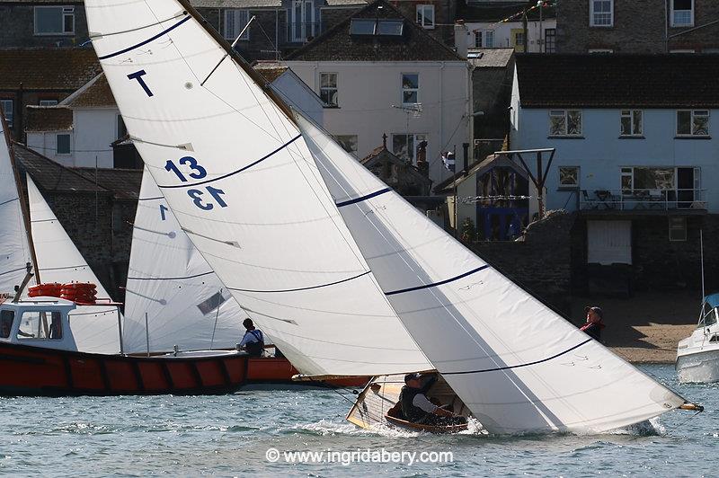 Fowey Royal Regatta 2024 photo copyright Ingrid Abery / www.ingridabery.com taken at Royal Fowey Yacht Club and featuring the Troy class