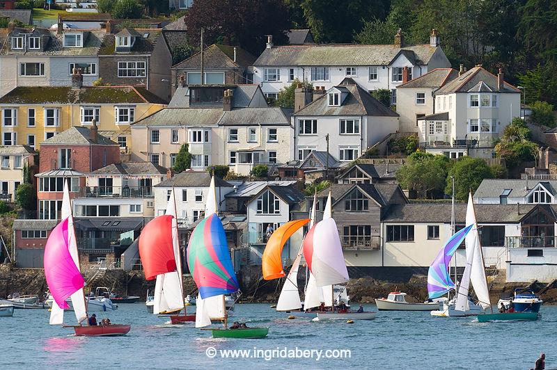 Fowey Royal Regatta 2024 photo copyright Ingrid Abery / www.ingridabery.com taken at Royal Fowey Yacht Club and featuring the Troy class