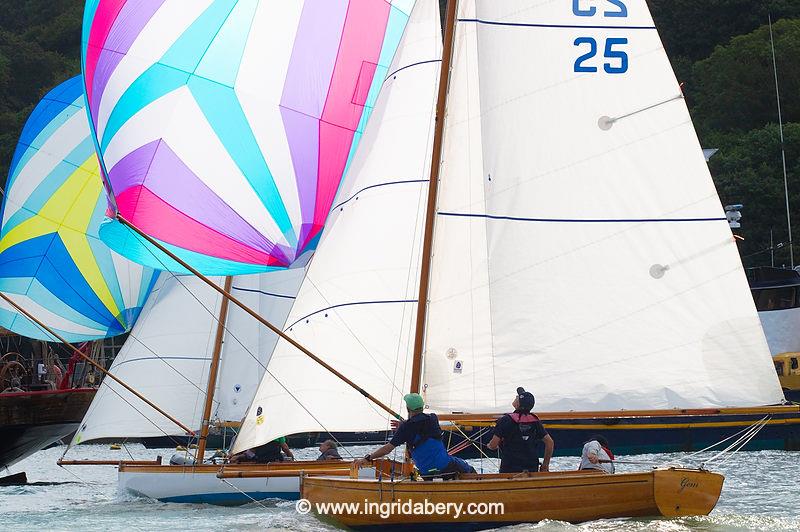 Fowey Royal Regatta 2024 photo copyright Ingrid Abery / www.ingridabery.com taken at Royal Fowey Yacht Club and featuring the Troy class