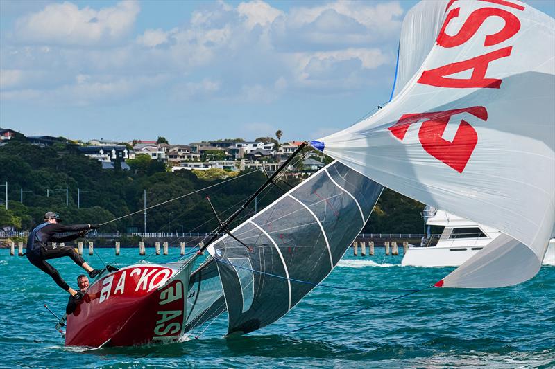 12ft Skiff Interdominion - Royal Akarana Yacht Club - January 11, 2025  - photo © Garrick Cameron