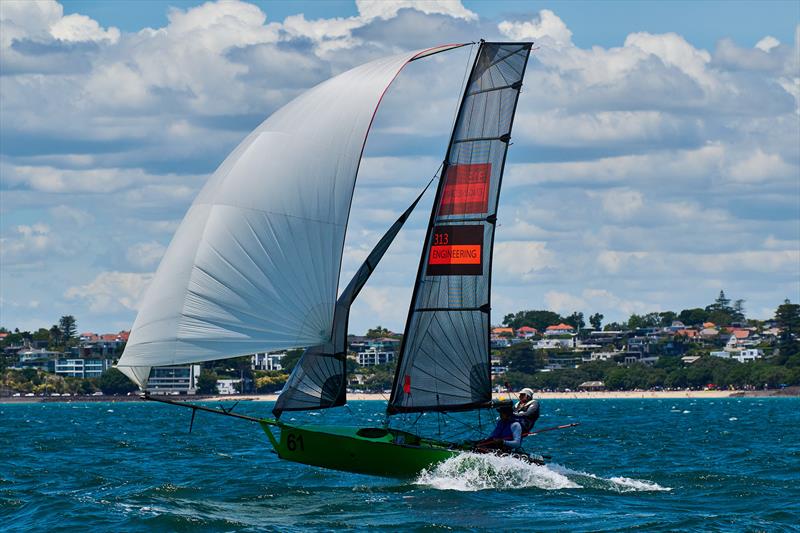 12ft Skiff Interdominion - Royal Akarana Yacht Club - January 11, 2025  - photo © Garrick Cameron