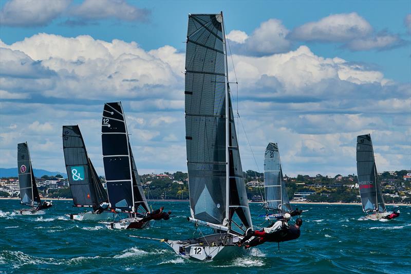 12ft Skiff Interdominion - Royal Akarana Yacht Club - January 11, 2025  - photo © Garrick Cameron