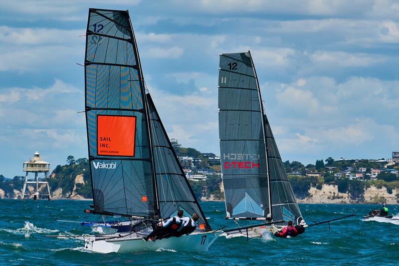 12ft Skiff Interdominion - Royal Akarana Yacht Club - January 11, 2025  - photo © Garrick Cameron