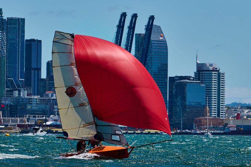 12ft Skiff Interdominion - Royal Akarana Yacht Club - January 11, 2025  - photo © Garrick Cameron