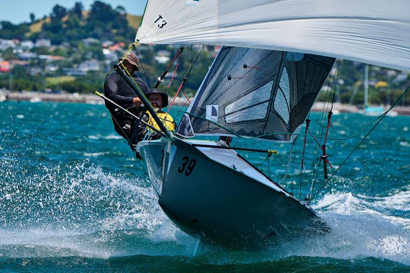 12ft Skiff Interdominion - Royal Akarana Yacht Club - January 11, 2025  - photo © Garrick Cameron