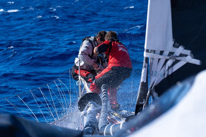 Sodebo Ultim 3 - Jules Verne Trophy record attempt - December 2024 - photo © Team Sodebo