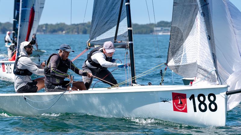 Viper 640: Vir Menon/Adutya Menon/Christopher Pfrang continue to control the leaderboard - Bacardi Cup Invitational Regatta 2025 - photo © Marina Semenova