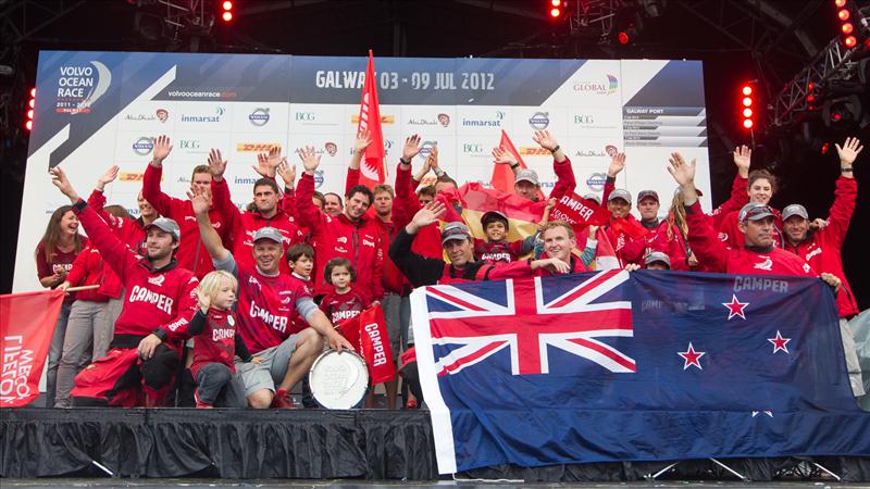 Volvo Ocean Race prizegiving photo copyright Ian Roman / Volvo Ocean Race taken at  and featuring the Volvo 70 class