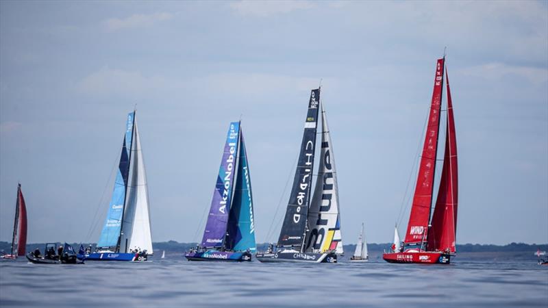 Team Childhood I 2nd from the right. - photo © Sailing Energy / The Ocean Race