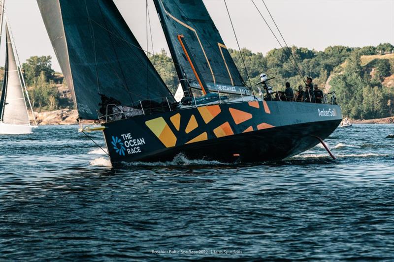 VO65 Ambersail sailed by American skipper Clarke Murphy is vying for Line Honours - photo © www.janisspurdzins.com/sailing