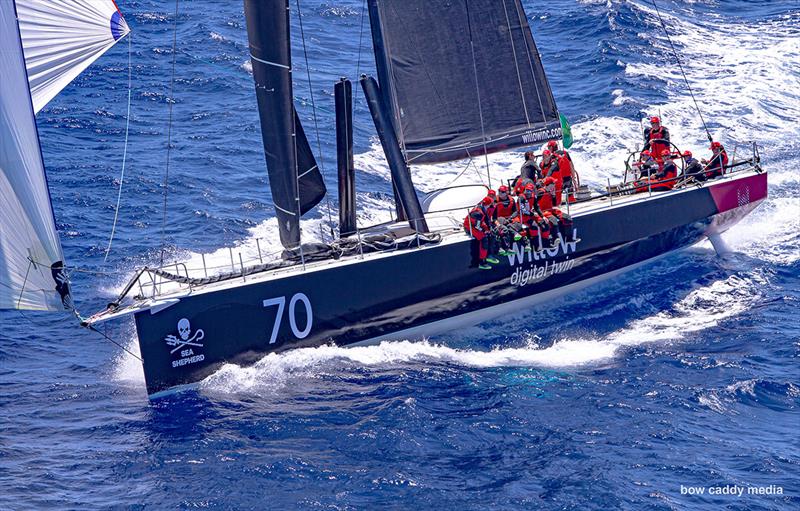 The Volvo 70, Willow in the 2022 Hobart - photo © Bow Caddy Media