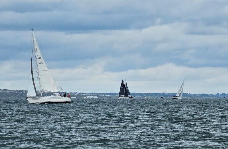 RNLI 200 Pursuit Race for VPRS fleet in Poole Bay photo copyright Rhy Parry taken at Royal Motor Yacht Club, England and featuring the VPRS class