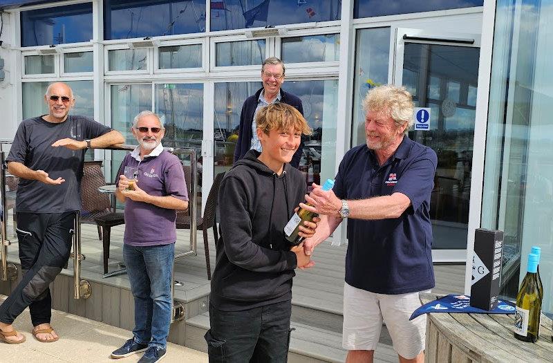 Hey Jude, Winner Class 4 - RNLI 200 Pursuit Race for VPRS fleet in Poole Bay photo copyright Rhy Parry taken at Royal Motor Yacht Club, England and featuring the VPRS class