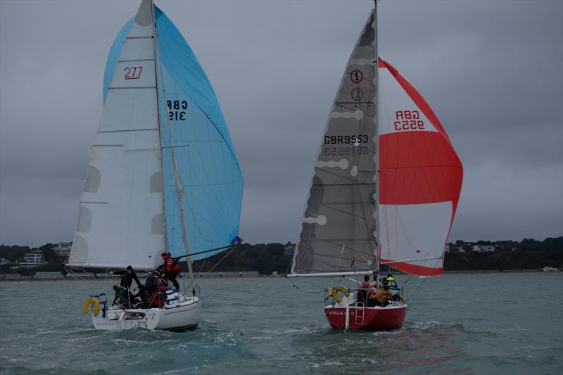 Quay West Chandlers Autum Yacht Regatta at Parkstone Yacht Club photo copyright David Pipe taken at Parkstone Yacht Club and featuring the VPRS class