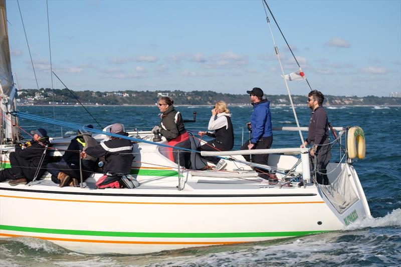 Quay West Chandlers Autum Yacht Regatta at Parkstone Yacht Club photo copyright David Pipe taken at Parkstone Yacht Club and featuring the VPRS class