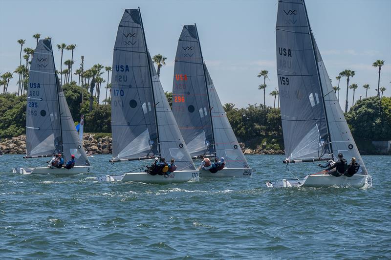 Ullman Sails Long Beach Race Week 2024 photo copyright Laurel Seibert taken at Long Beach Yacht Club and featuring the VX One class