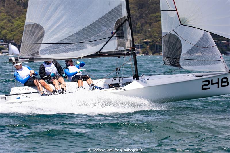 V Wagon on fire - VX One Australian National Championships 2025 - photo © Andrew Snell @sailorgirlHQ