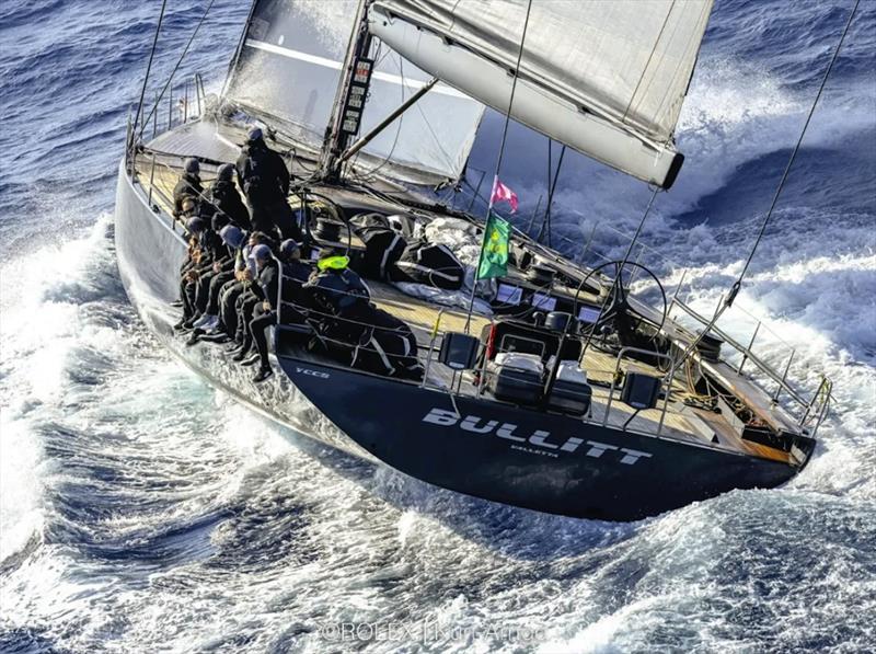 Wally 93 Bullitt photo copyright Rolex / Kurt Arrigo taken at Royal Ocean Racing Club and featuring the Wally class