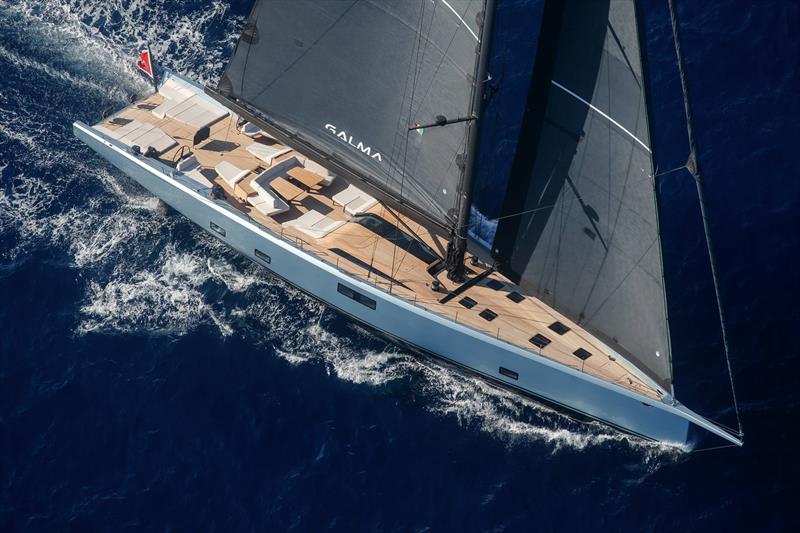 Full-carbon Wallywind110 photo copyright Ferretti Group taken at  and featuring the Wally class