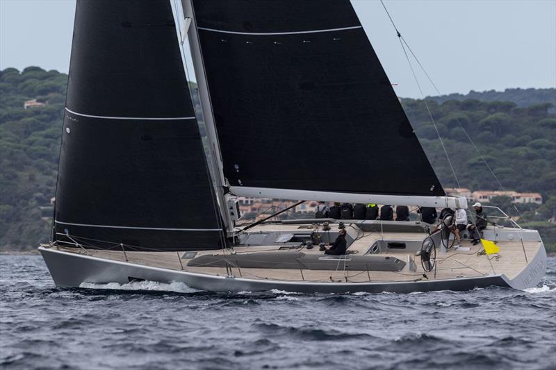 First bullet for IMA President Benoît de Froidmont's Wally 60 Wallyño - Les Voiles de Saint-Tropez photo copyright Gilles Martin-Raget / www.martin-raget.com taken at Société Nautique de Saint-Tropez and featuring the Wally class