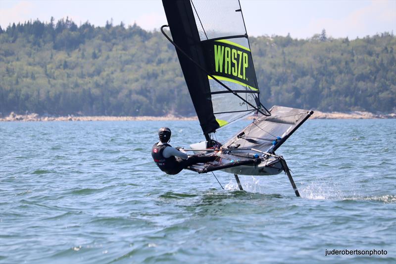 2024 WASZP North Americans 2024 at Halifax, Nova Scotia photo copyright Jude Robertson Photography taken at Royal Nova Scotia Yacht Squadron and featuring the WASZP class