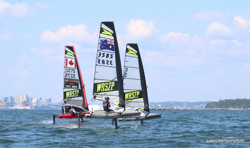 2024 WASZP North Americans 2024 at Halifax, Nova Scotia photo copyright Jude Robertson Photography taken at Royal Nova Scotia Yacht Squadron and featuring the WASZP class