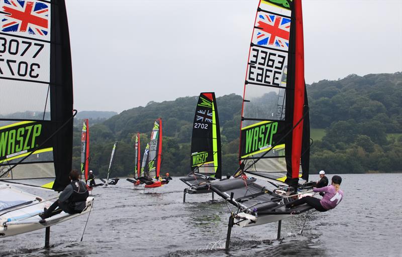 WASZP Welsh Championship at Bala photo copyright John Hunter taken at Bala Sailing Club and featuring the WASZP class