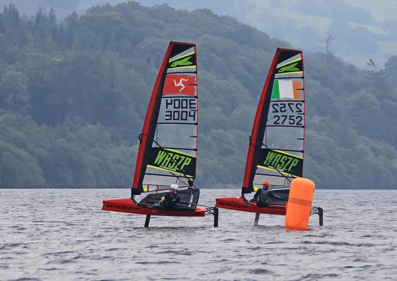 WASZP Welsh Championship at Bala photo copyright John Hunter taken at Bala Sailing Club and featuring the WASZP class