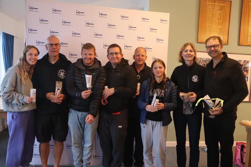 The winning teams in the Wayfarer Craftinsure National Circuit Open at Blackwater photo copyright Zoe Nelson, BSC taken at Blackwater Sailing Club and featuring the Wayfarer class