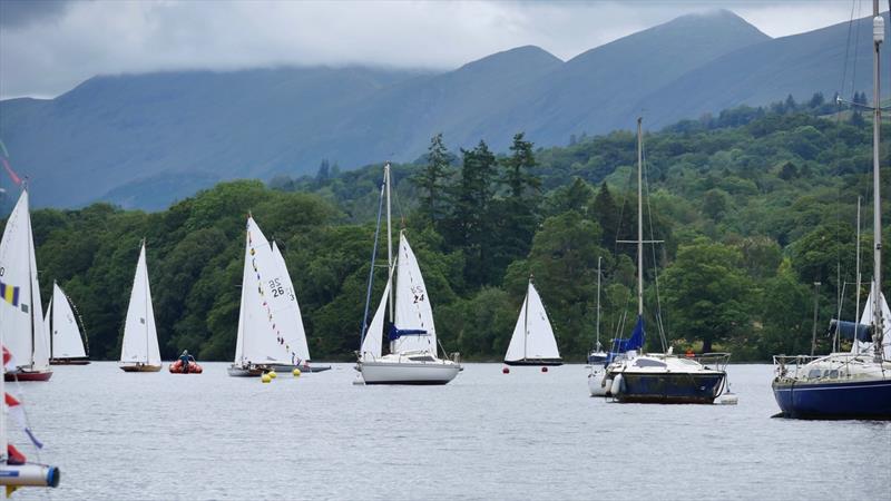 Windermere 17 Class 120 Years Celebration at the Royal Windermere Yacht Club photo copyright David Heron taken at Royal Windermere Yacht Club and featuring the Windermere 17ft Yacht class