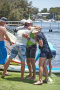 Andrew Dolly Divola at 2025 Vaikobi Windsurfer Class Australian Nationals © Shane Baker