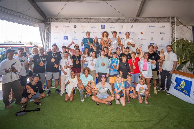 Prize-giving-ceremony - Gran Canaria Gloria Windsurf World Cup 2024 in Pozo Izquierdo - Day 9 - photo © David Delfour