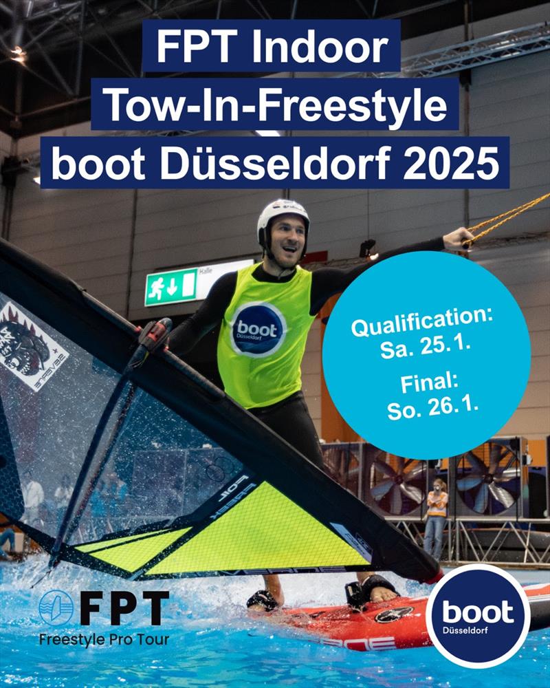 boot Dusseldorf to host the 2025 Tow-In Season Kickoff! photo copyright Freestyle Pro Tour taken at  and featuring the Windsurfing class