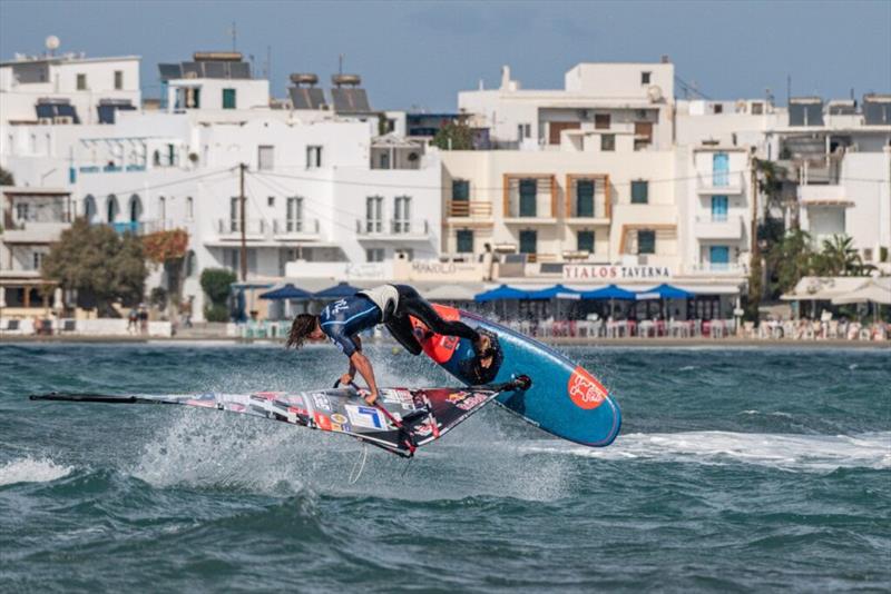 Lennart in front of his hometown - 2024 FPT Naxos - photo © PROtography Official