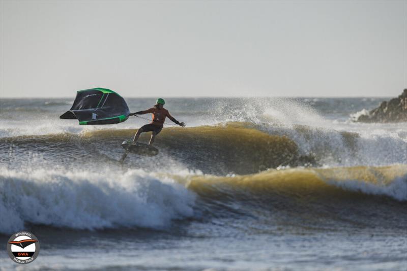 Malo Guenole - 2023 GWA Wingfoil World Cup Dakhla Presented by Armstrong, Day 2 - photo © Lukas K Stiller