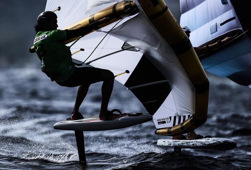 2024 Wingfoil Racing World Cup - Cappuzzo going fast in Cagliari - photo © IWSA media / Robert Hajduk