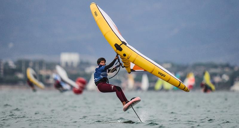 Winner Pianazza was a powerhouse on the water - 2024 Wingfoil Racing World Cup Italy - photo © IWSA media / Robert Hajduk