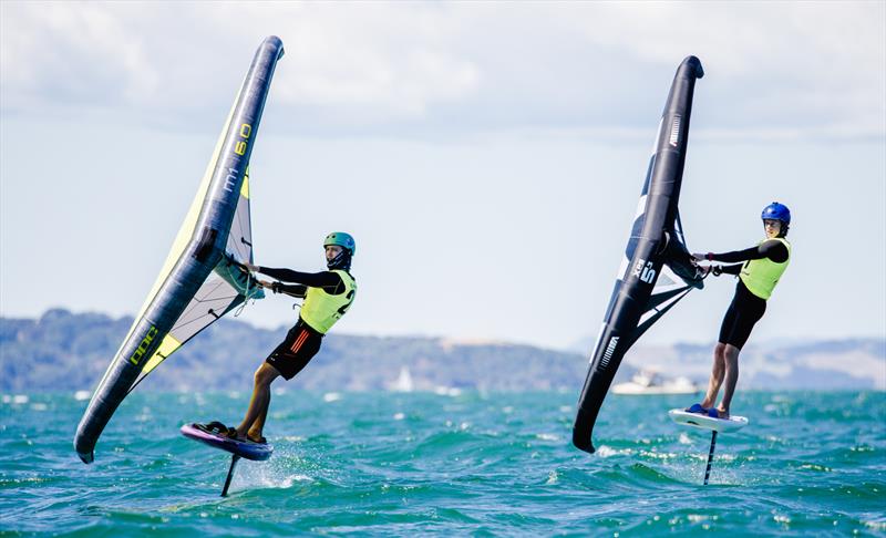 PredictWind Wingfoil National Championships. Wakatere Boating Club. Day 3 - Saturday 9 March - photo © Suellen Hurling