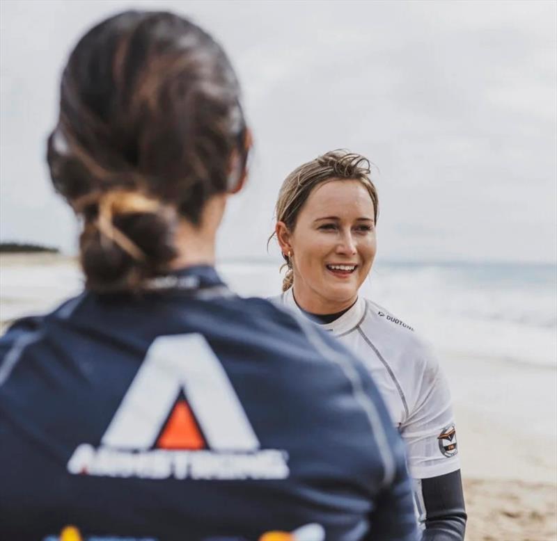 Annie Reickert - GWA Wingfoil World Cup Cape Verde 2025 photo copyright Lukas K Stiller taken at  and featuring the Wing Foil class