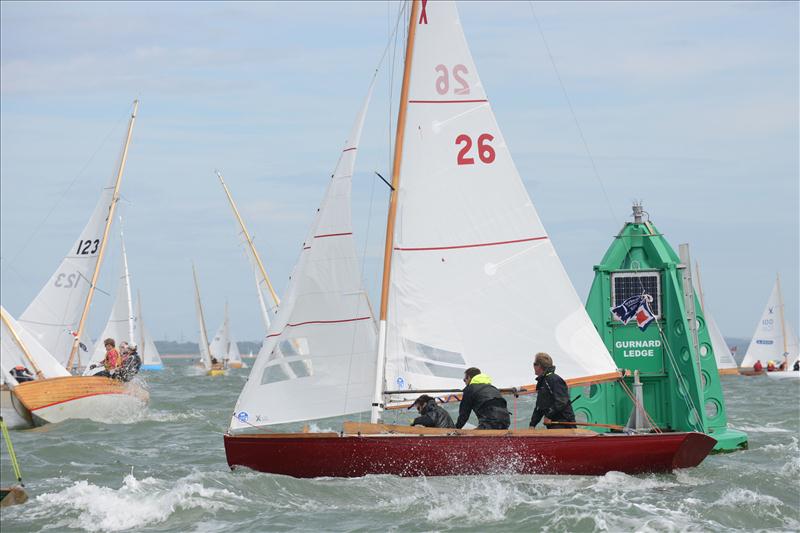 XOD's on day 7 of Aberdeen Asset Management Cowes Week photo copyright Rick Tomlinson / www.rick-tomlinson.com taken at Cowes Combined Clubs and featuring the XOD class