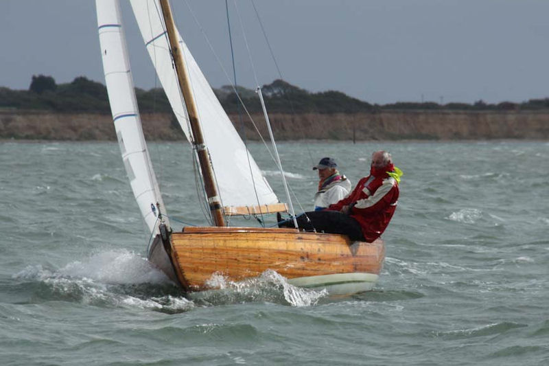 Gerry Goulding sailed Pepper two handed during the XOD Battle of Britain Regatta photo copyright Eddie Mays taken at Royal Air Force Yacht Club and featuring the XOD class